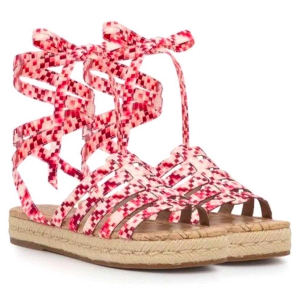 New Circus By Sam Edelman Pink Ariel Espadrille 8